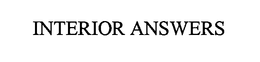 INTERIOR ANSWERS trademark