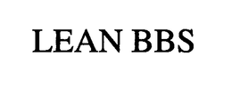 LEAN BBS trademark