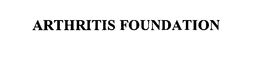 ARTHRITIS FOUNDATION trademark