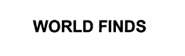 WORLD FINDS trademark