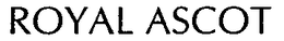ROYAL ASCOT trademark