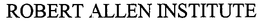 ROBERT ALLEN INSTITUTE trademark
