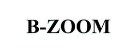 B-ZOOM trademark