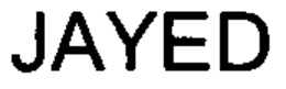 JAYED trademark