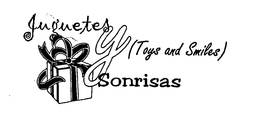 JUGUETES Y SONRISAS (TOYS AND SMILES) trademark