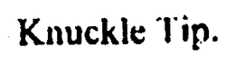 KNUCKLE TIP trademark