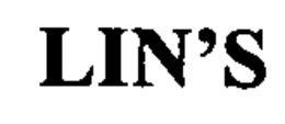 LIN'S trademark