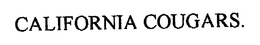 CALIFORNIA COUGARS trademark