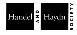 HANDEL AND HAYDN SOCIETY trademark
