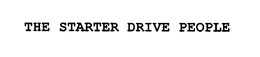THE STARTER DRIVE PEOPLE trademark