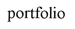 PORTFOLIO trademark
