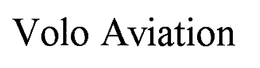 VOLO AVIATION trademark