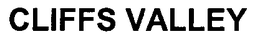 CLIFFS VALLEY trademark