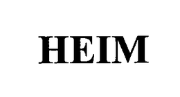 HEIM trademark