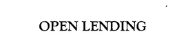 OPEN LENDING trademark