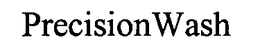 PRECISIONWASH trademark