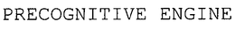 PRECOGNITIVE ENGINE trademark