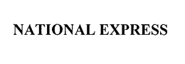 NATIONAL EXPRESS trademark