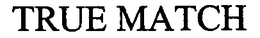 TRUE MATCH trademark