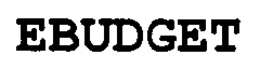EBUDGET trademark