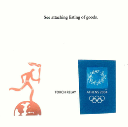 TORCH RELAY ATHENS 2004 trademark