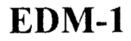 EDM-1 trademark