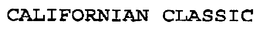 CALIFORNIAN CLASSIC trademark
