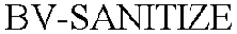 BV-SANITIZE trademark