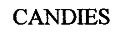 CANDIES trademark