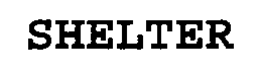 SHELTER trademark