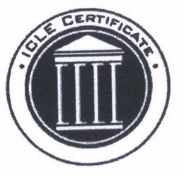 ICLE CERTIFICATE trademark