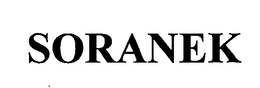 SORANEK trademark