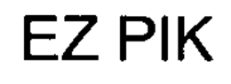EZ PIK trademark
