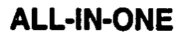 ALL-IN-ONE trademark