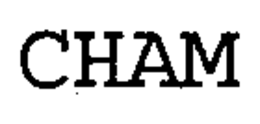 CHAM trademark