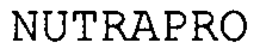 NUTRAPRO trademark