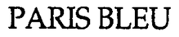 PARIS BLEU trademark