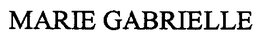 MARIE GABRIELLE trademark