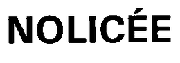 NOLICÉE trademark