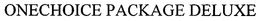 ONECHOICE PACKAGE DELUXE trademark