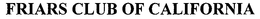 FRIARS CLUB OF CALIFORNIA trademark