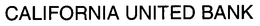 CALIFORNIA UNITED BANK trademark