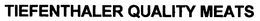 TIEFENTHALER QUALITY MEATS trademark