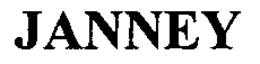 JANNEY trademark