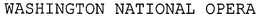 WASHINGTON NATIONAL OPERA trademark
