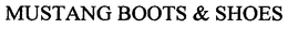 MUSTANG BOOTS & SHOES trademark