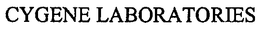 CYGENE LABORATORIES trademark