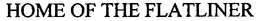 HOME OF THE FLATLINER trademark