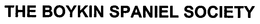 THE BOYKIN SPANIEL SOCIETY trademark
