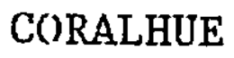 CORALHUE trademark
